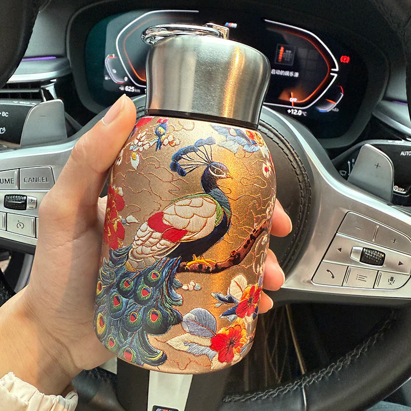 🔥 Bouteille d'eau chaude élégante et portable 🎒   Gardez vos boissons froides et chaudes et profitez de boissons fraîches partout! - Image 9