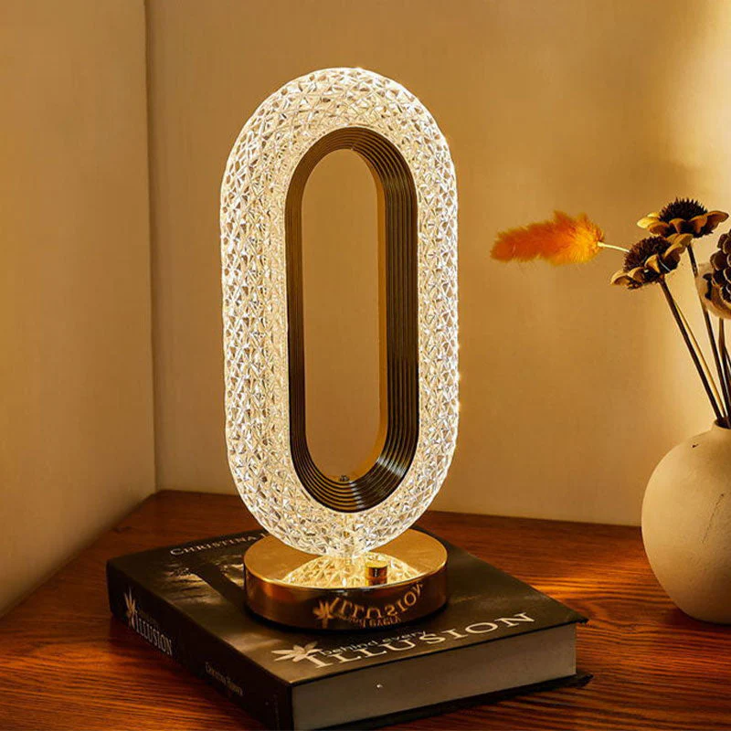 📢📢50% DE RÉDUCTION !!! 🎅Ensemble élégant de veilleuses rechargeables tactiles pour chevet📍Design à facettes de diamant📍 - Image 7