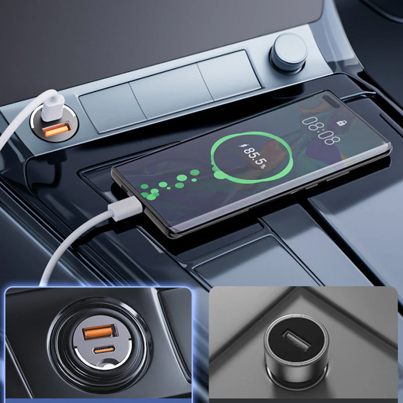 📢📢50 % de réduction !!!✨ Chargeur de voiture à recharge ultra rapide - Image 4
