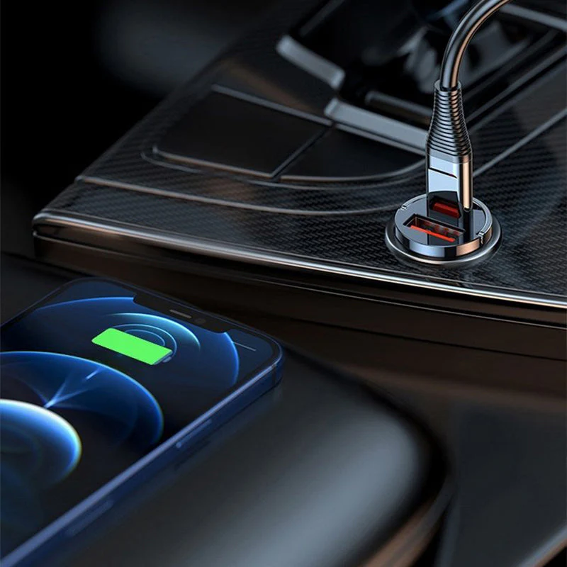 📢📢50 % de réduction !!!✨ Chargeur de voiture à recharge ultra rapide - Image 5
