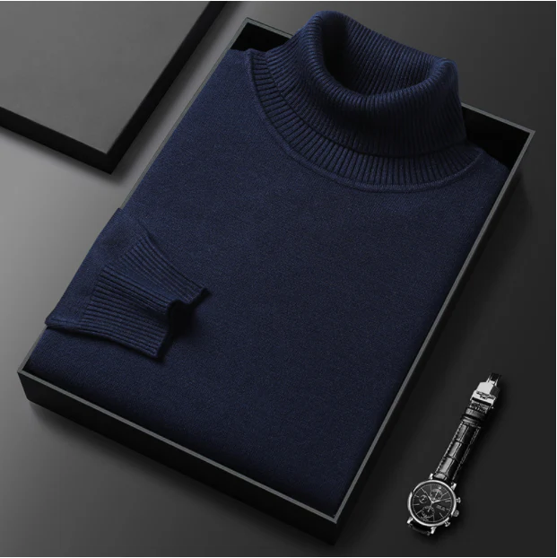 🧵 60 % DE RÉDUCTION MAINTENANT ! ✨ Pull en cachemire haut de gamme pour homme - Doux et respirant, style polyvalent pour le bureau ou les tenues décontractées 🍂📦 - Image 11