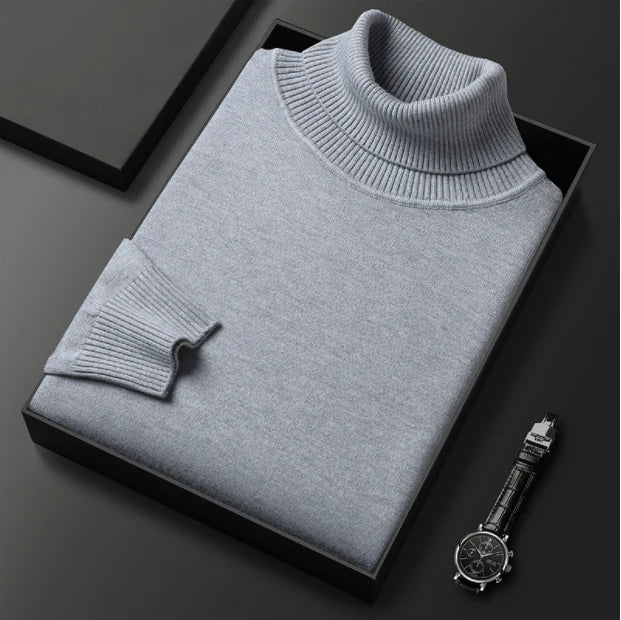 🧵 60 % DE RÉDUCTION MAINTENANT ! ✨ Pull en cachemire haut de gamme pour homme - Doux et respirant, style polyvalent pour le bureau ou les tenues décontractées 🍂📦 - Image 13