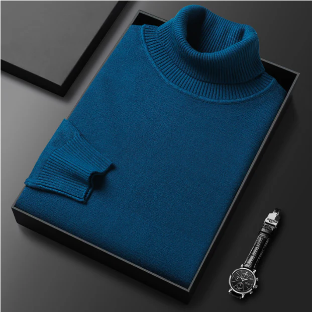 🧵 60 % DE RÉDUCTION MAINTENANT ! ✨ Pull en cachemire haut de gamme pour homme - Doux et respirant, style polyvalent pour le bureau ou les tenues décontractées 🍂📦 - Image 14