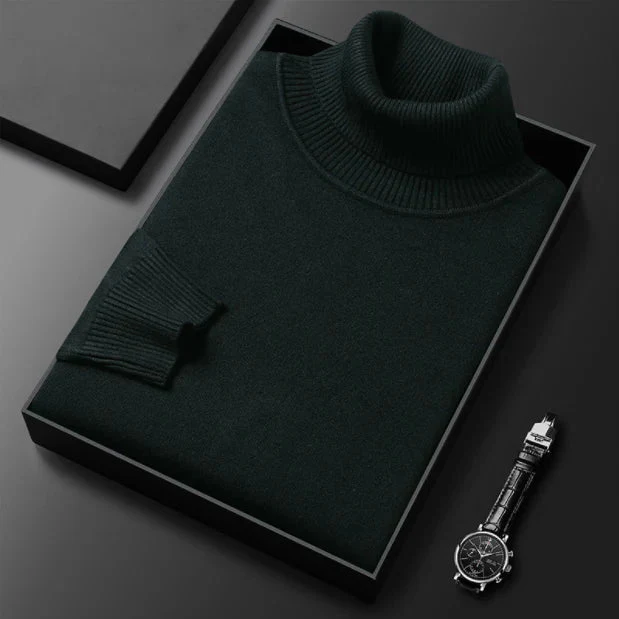 🧵 60 % DE RÉDUCTION MAINTENANT ! ✨ Pull en cachemire haut de gamme pour homme - Doux et respirant, style polyvalent pour le bureau ou les tenues décontractées 🍂📦 - Image 15