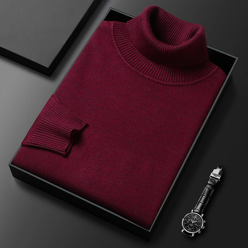 🧵 60 % DE RÉDUCTION MAINTENANT ! ✨ Pull en cachemire haut de gamme pour homme - Doux et respirant, style polyvalent pour le bureau ou les tenues décontractées 🍂📦 - Image 17
