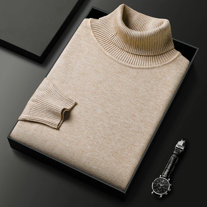 🧵 60 % DE RÉDUCTION MAINTENANT ! ✨ Pull en cachemire haut de gamme pour homme - Doux et respirant, style polyvalent pour le bureau ou les tenues décontractées 🍂📦 - Image 18