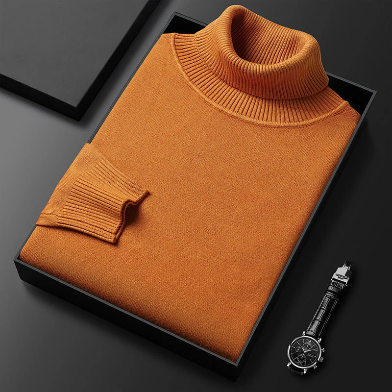 🧵 60 % DE RÉDUCTION MAINTENANT ! ✨ Pull en cachemire haut de gamme pour homme - Doux et respirant, style polyvalent pour le bureau ou les tenues décontractées 🍂📦 - Image 19