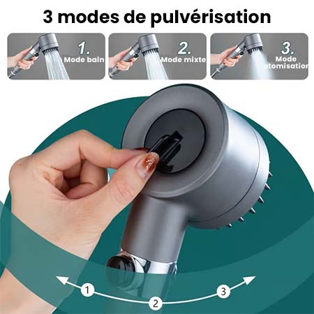 🏆Ensemble de pommeau de douche multifonctionnel haute pression🌿👑 - Image 6