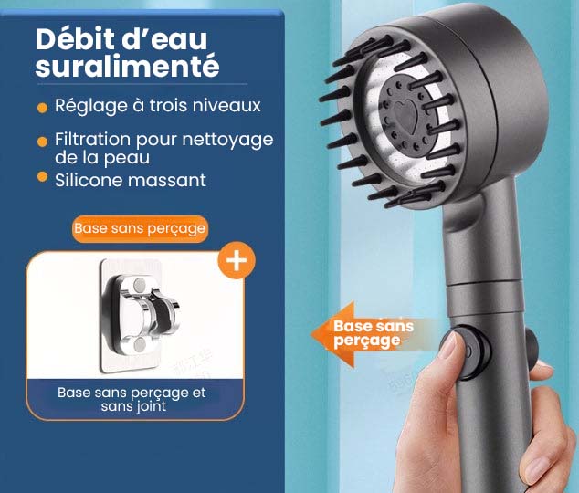 🏆Ensemble de pommeau de douche multifonctionnel haute pression🌿👑 - Image 8