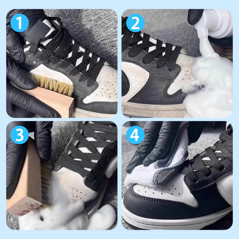 📢📢Achetez 2, obtenez 1 gratuit ✨Nettoyant multifonctionnel efficace et doux pour chaussures - Image 7