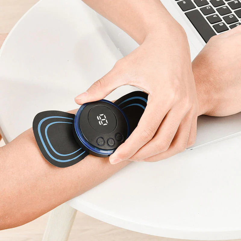 📢Achate plus, économisez plus.💪 Masseur Portable avec 8 Modes et Écran LCD - Mini Stimulateur Musculaire pour Soulagement de la Douleur 🚶♀️ - Image 14