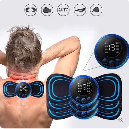 📢Achate plus, économisez plus.💪 Masseur Portable avec 8 Modes et Écran LCD - Mini Stimulateur Musculaire pour Soulagement de la Douleur 🚶♀️ - Image 3