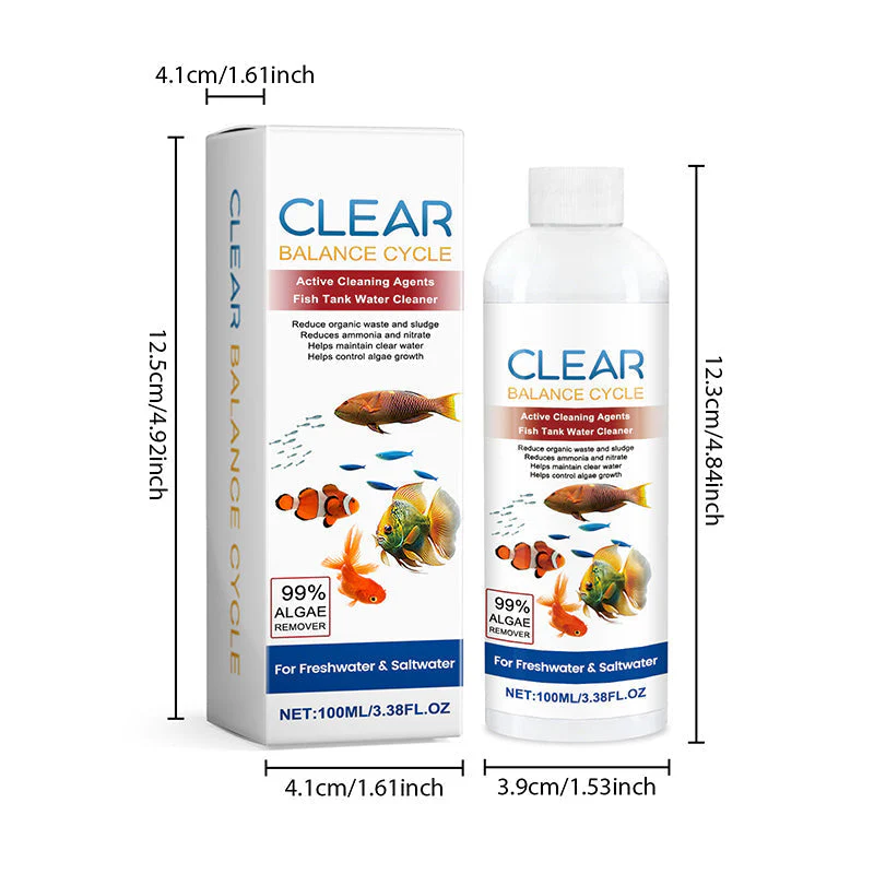 📢Achetez 3 Obtenez 5 gratuit ✨💧 Nettoyant Puissant pour l'Eau des Aquariums🐟 - Image 12
