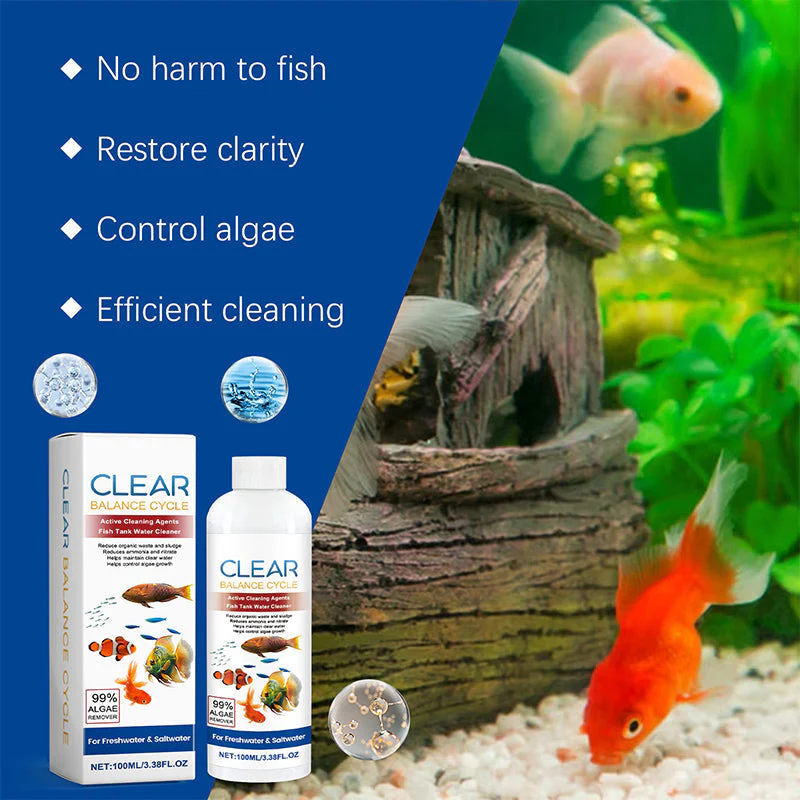 📢Achetez 3 Obtenez 5 gratuit ✨💧 Nettoyant Puissant pour l'Eau des Aquariums🐟 - Image 5