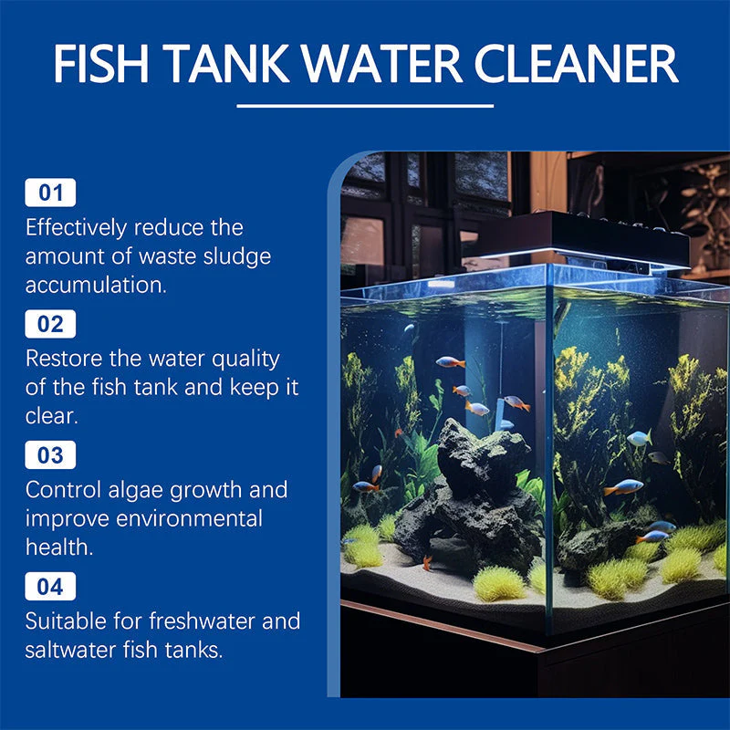 📢Achetez 3 Obtenez 5 gratuit ✨💧 Nettoyant Puissant pour l'Eau des Aquariums🐟 - Image 7