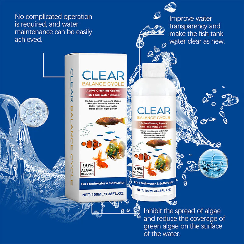 📢Achetez 3 Obtenez 5 gratuit ✨💧 Nettoyant Puissant pour l'Eau des Aquariums🐟 - Image 9