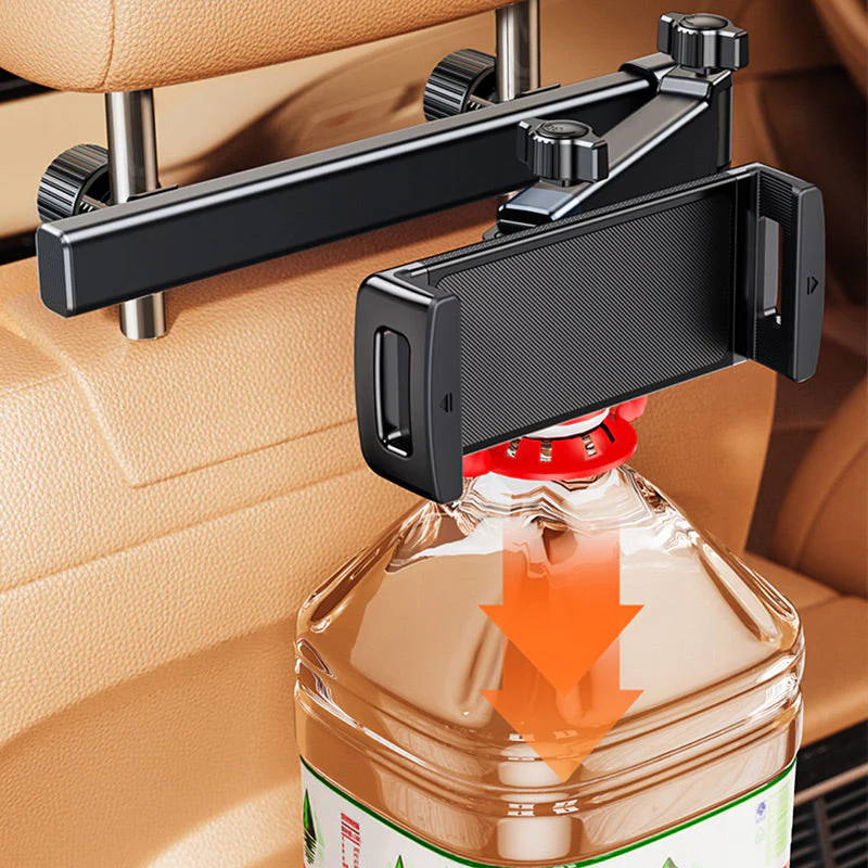 📢📢50 % de réduction !! ⏰ Support de Tablette pour Appuie-Tête de Voiture – Triple Axe, Rotation 360° & Compatible 4,7–12,9 Pouces - Image 10