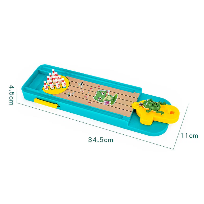 📢📢50 % de réduction !! ⏰⏰Jeux de bowling avec grenouilles à doigts pour table - Image 11