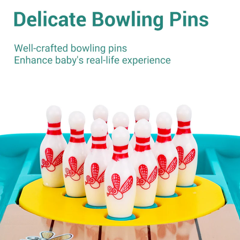 📢📢50 % de réduction !! ⏰⏰Jeux de bowling avec grenouilles à doigts pour table - Image 4