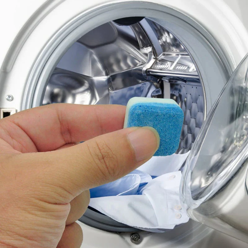 📢📢Achetez-en 5，obtenez-en 5 gratuits ⏰ Tablettes de Nettoyage pour Lave-Linge – Élimine les Résidus, Désinfecte & Pour Lave-Linge à Hublot/Frontal 🌀 - Image 10