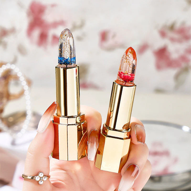 🔥 Le rouge à lèvres le plus chaud Petal Jelly Color Changing 💄 Réparation nourrissante et hydratante fissures sèches Pas de perte de couleur, pas de tasse collante 😍! - Image 7