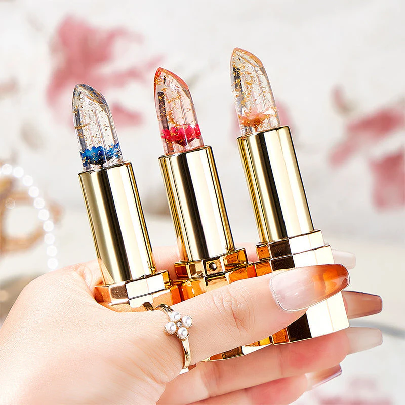 🔥 Le rouge à lèvres le plus chaud Petal Jelly Color Changing 💄 Réparation nourrissante et hydratante fissures sèches Pas de perte de couleur, pas de tasse collante 😍! - Image 8