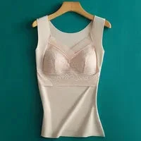 ⚡2 en 1 Soutien-gorge intégré Sous-vêtements thermiques📢📢3 dernières heures : Grande vente⏰⏰ - Image 11