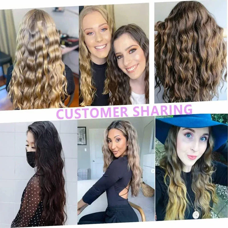 đ§50% de rĂ©duction pour une durĂ©e limitĂ©eâšđ„3-Barrel Curling Iron avec tempĂ©rature rĂ©glable - Image 8