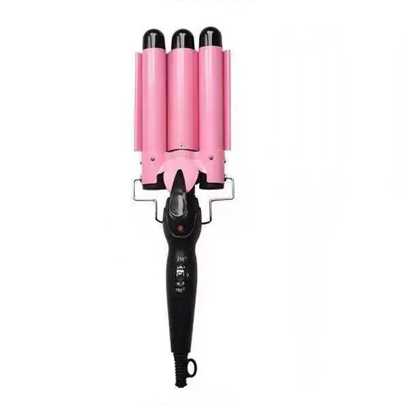 đ§50% de rĂ©duction pour une durĂ©e limitĂ©eâšđ„3-Barrel Curling Iron avec tempĂ©rature rĂ©glable - Image 9