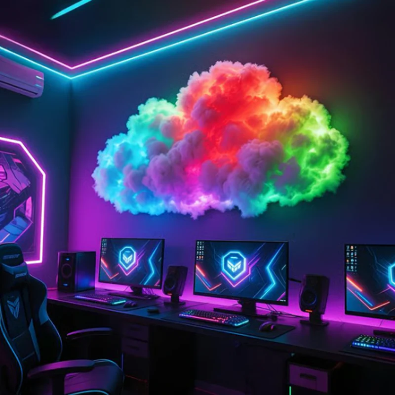 📢📢60% DE RÉDUCTION !!! ✨Lampe décorative LED Thundercloud alimentée par USB🌈☁️ - Image 5