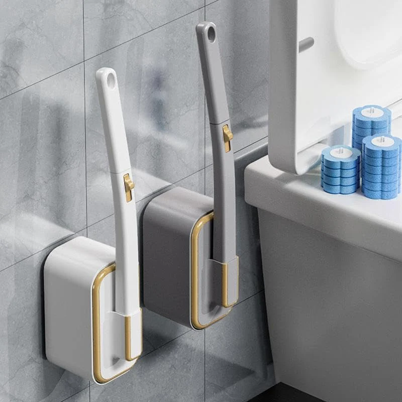 📢📢50 % de réduction !! ⏰ Ensemble de Brosses de Toilette Jetables à Fixation Murale – Hygiénique, Élégant & Gain de Place - Image 7