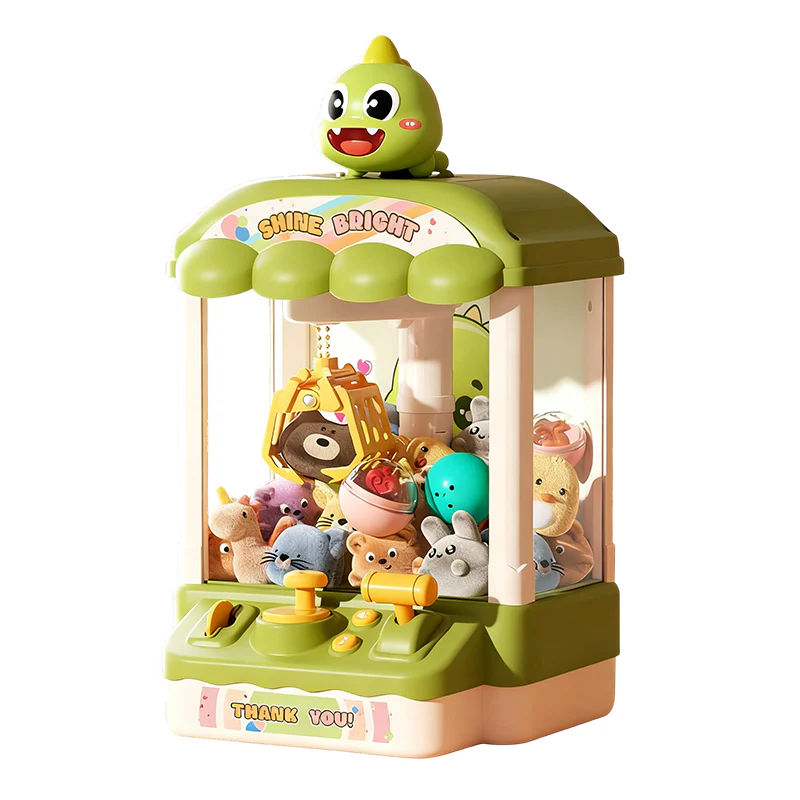 📢📢50 % de réduction !!! 🎅 Machine à pince animaux mignonne pour enfants 🎉 Comprend des peluches et des jouets en capsule🧸 - Image 10