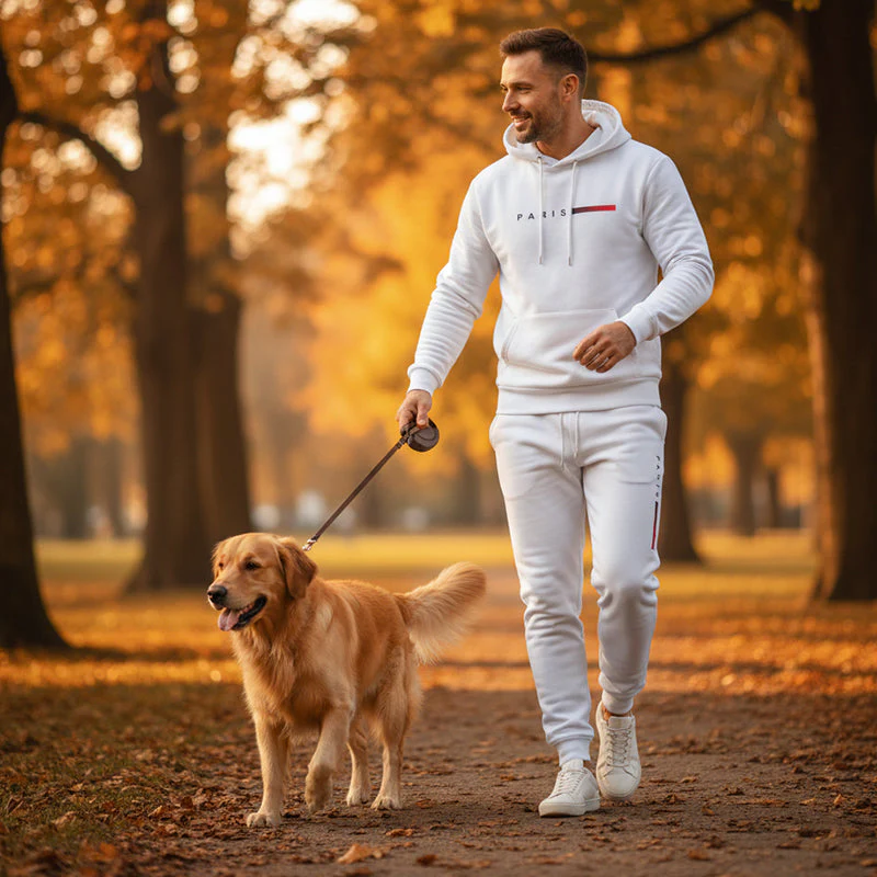 📢📢50 % de réduction !! ⏰Livraison gratuite⏰Ensemble survêtement à capuche pour homme - Image 7