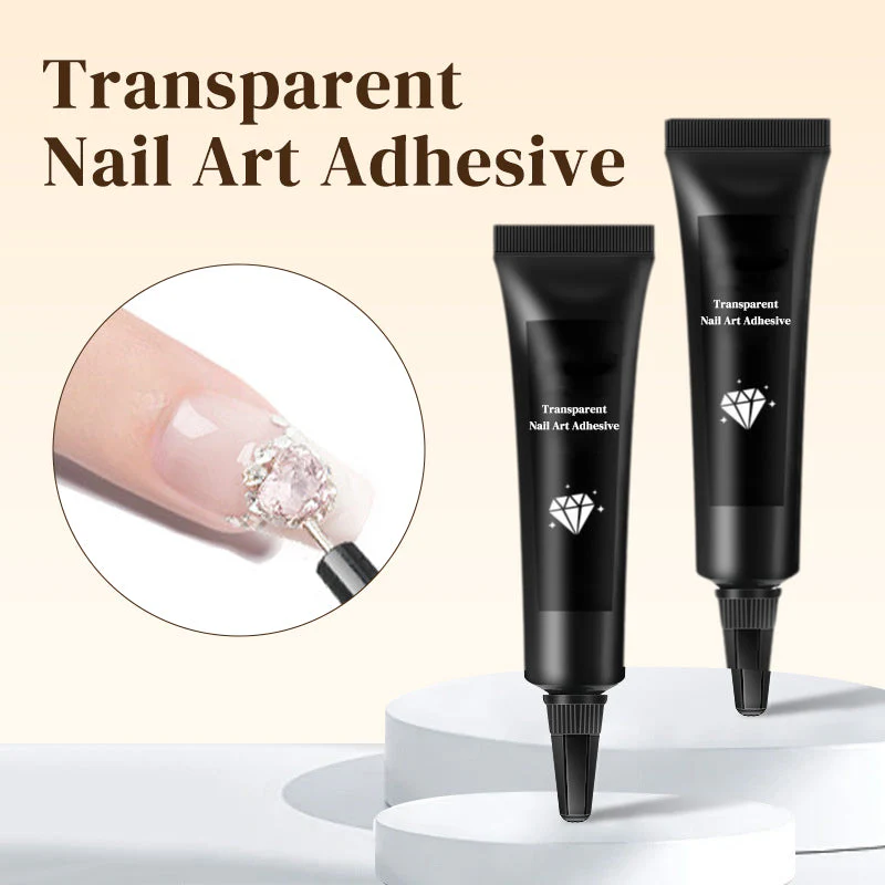 📣Limited Time Buy 1 Get 1 Free💅Transparent Nail Art Adhesive with Precision Dispenser