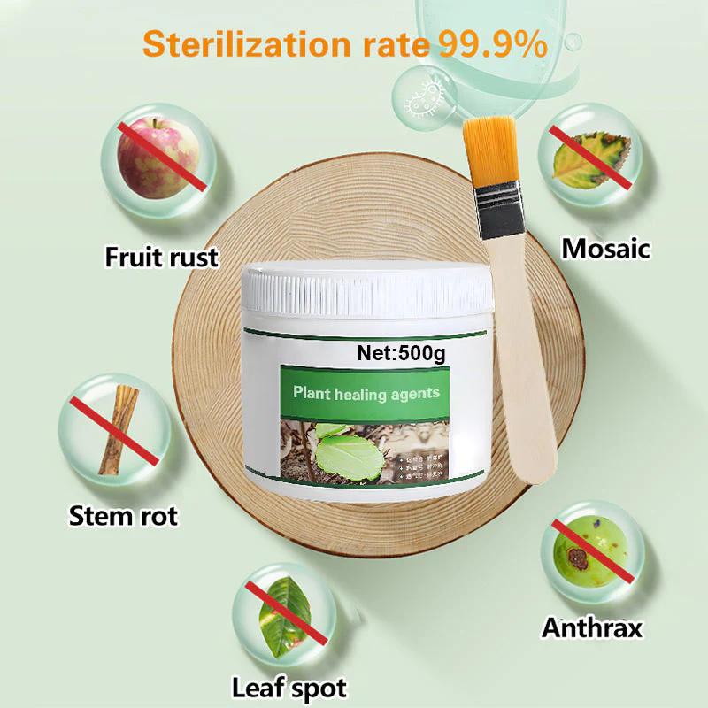 Trees & Plants Wound Healing Agent Set with Brush - Image 5