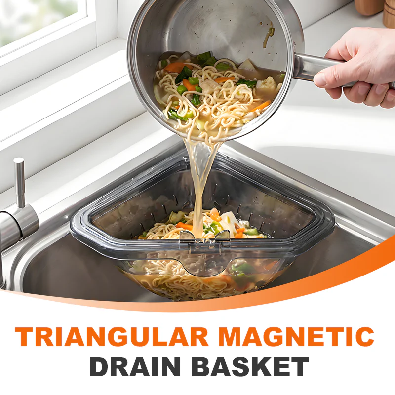 📢📢50 % DE RÉDUCTION !! ⏰Panier de vidange magnétique triangulaire