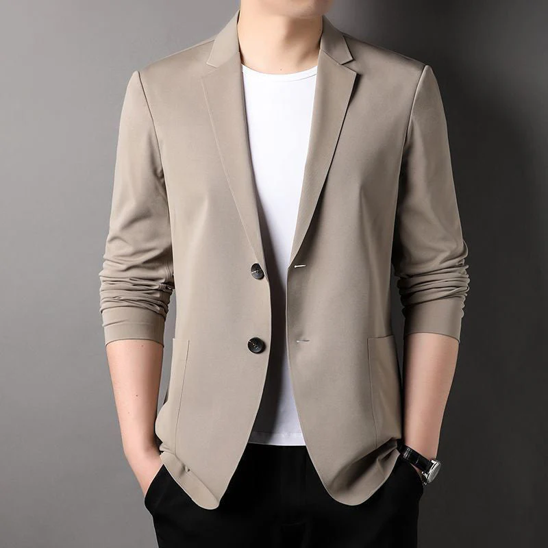 đąđą70 % de rĂ©duction !! â°âšïžMatĂ©riaux prĂ©fĂ©rĂ©sđ„Veste de costume lĂ©gĂšre d'Ă©tĂ© pour homme - Image 7