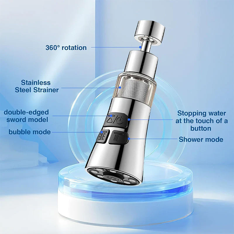 🏆50% de réduction pour une durée limitée💧Aérateur de robinet de cuisine pivotant à 360° - Image 4