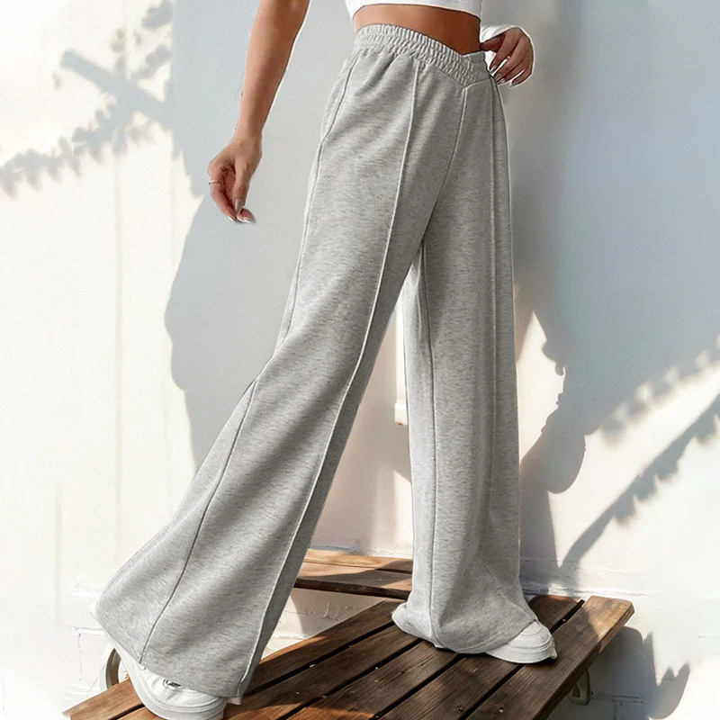đDERNIER JOUR DE PROMOTION - 50 % DE RĂDUCTION đ Restez au chaud avec style â Pantalon large pour femmes, doux pour la peau - Image 5
