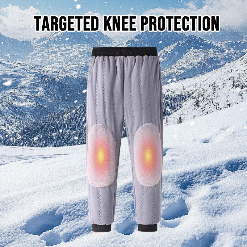 📢📢60% DE RÉDUCTION !!! ✨Pantalon thermique avec genouillères résistant au froid extrême – Restez au chaud pendant les hivers rigoureux - Image 3