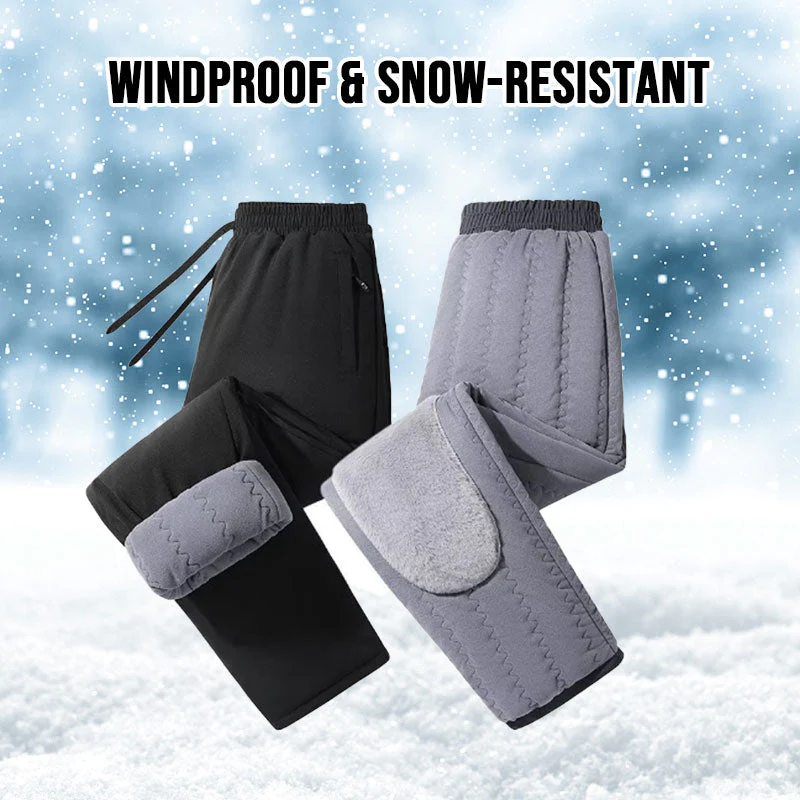 📢📢60% DE RÉDUCTION !!! ✨Pantalon thermique avec genouillères résistant au froid extrême – Restez au chaud pendant les hivers rigoureux - Image 4