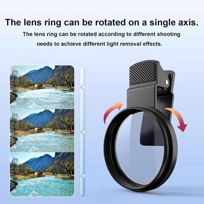 📸📸Filtre polarisant circulaire à clip ultra - mince📱 - Image 3