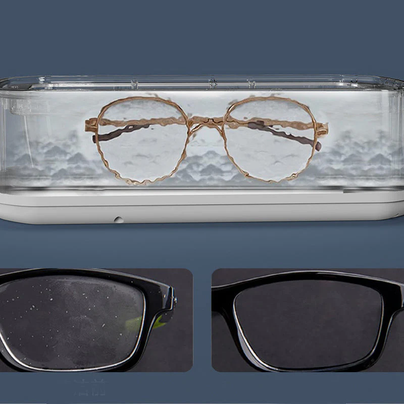 📢📢60 % de réduction !! ⏰Nettoyeur à ultrasons 650 ml pour bijoux et lunettes - Image 3