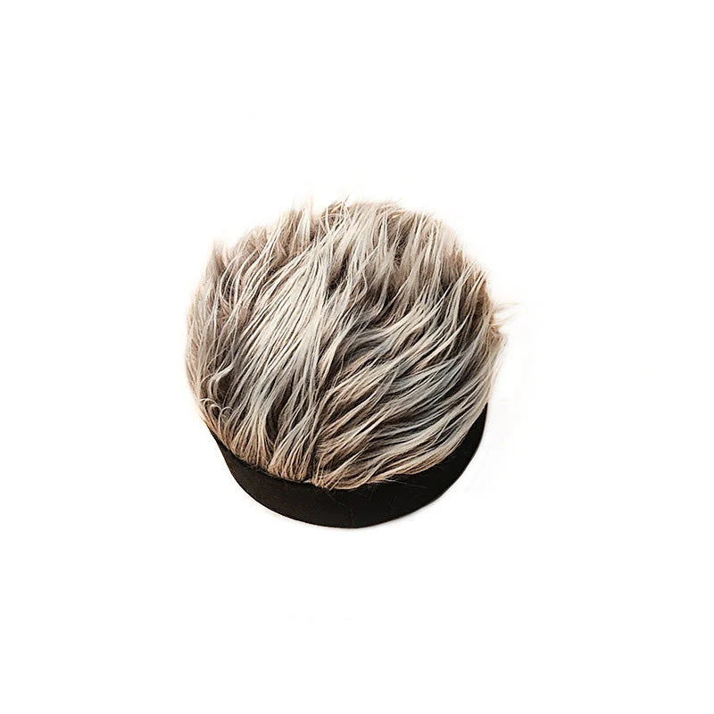 📢📢50 % de réduction !! ⏰Chapeau perruque unisexe style hip-hop - Image 10