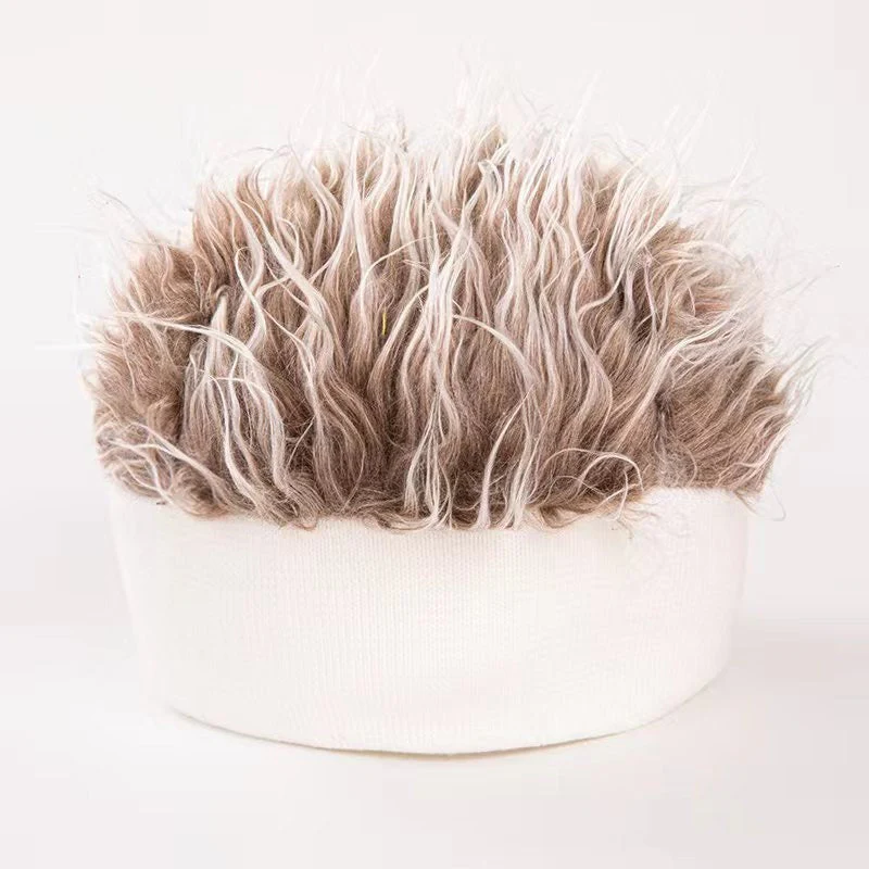 📢📢50 % de réduction !! ⏰Chapeau perruque unisexe style hip-hop - Image 15