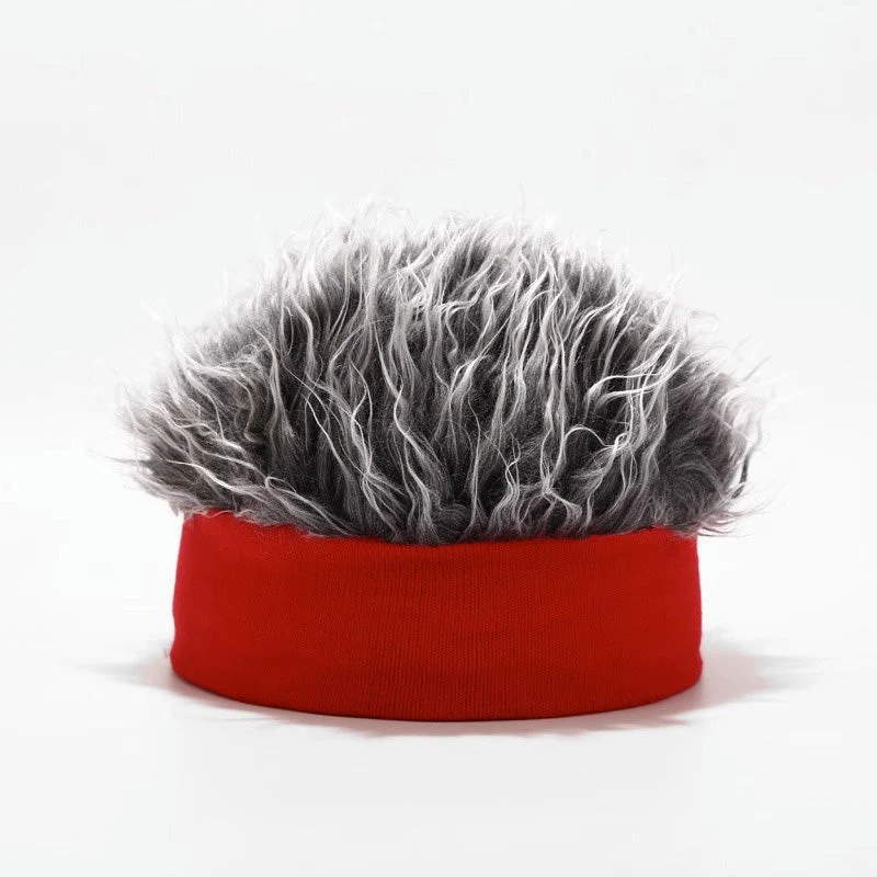 📢📢50 % de réduction !! ⏰Chapeau perruque unisexe style hip-hop - Image 16