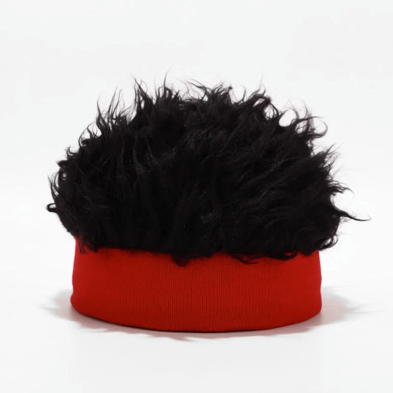 📢📢50 % de réduction !! ⏰Chapeau perruque unisexe style hip-hop - Image 19