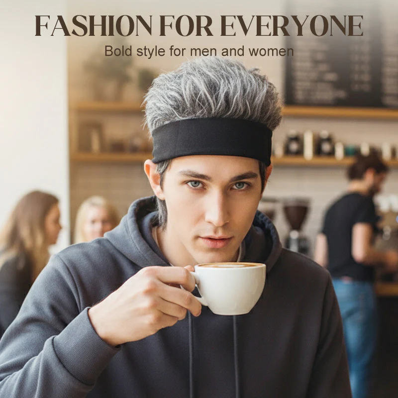 📢📢50 % de réduction !! ⏰Chapeau perruque unisexe style hip-hop - Image 7