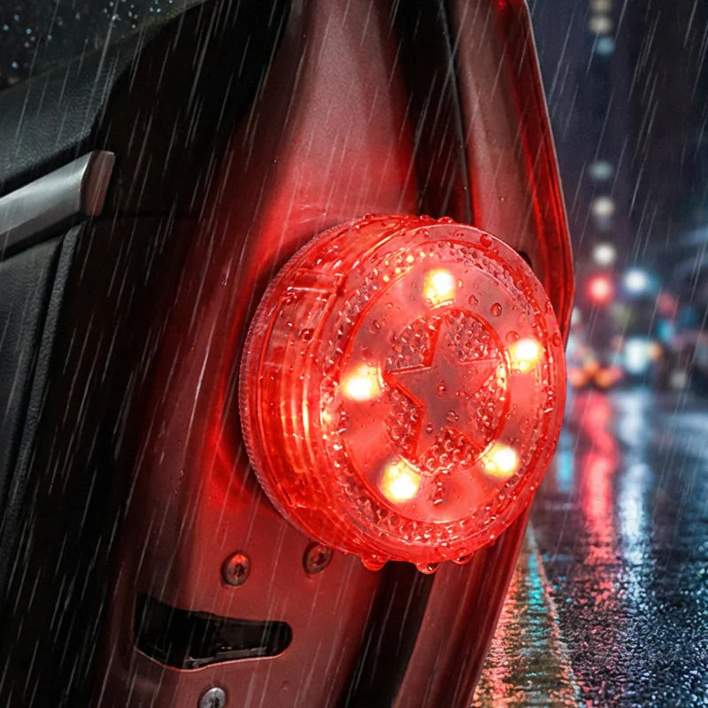 📢📢50 % de réduction !! ⏰Capteur magnétique universel à LED clignotantes pour portières de voiture - Image 2