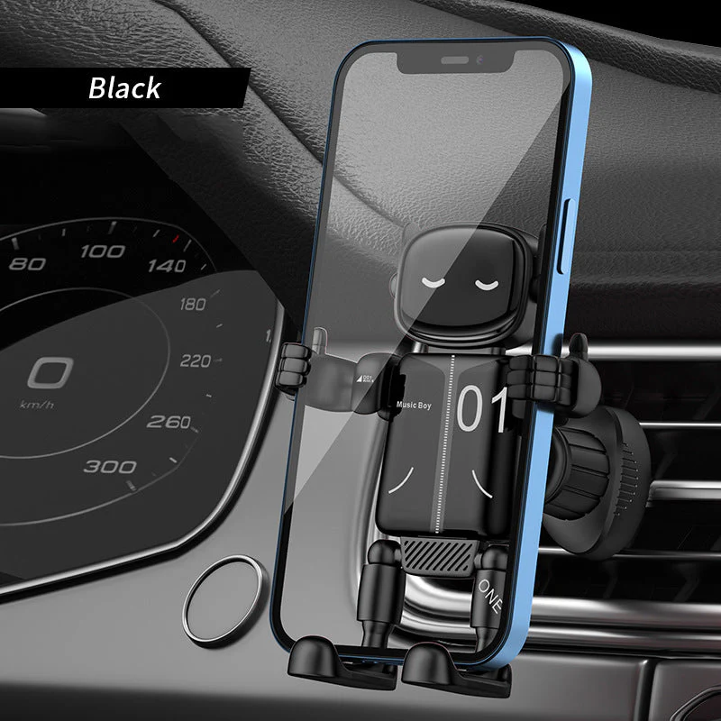 🎉🎉Offre limitée dans le temps : 1 acheté, 1 gratuit🚗🚗 Support de téléphone de voiture universel Robot Creative - Image 10